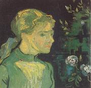 Vincent Van Gogh Portrait of Adeline Ravoux (nn04) oil